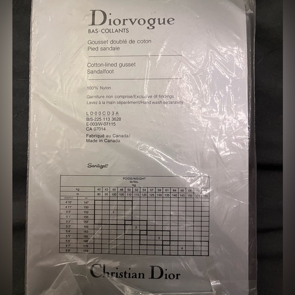 Christian Dior Vintage Nylons - Picture 2 of 2